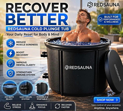 Redsauna portable cold plunge - redsauna,
