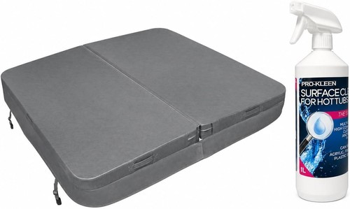 Grey hot tub cover - grey,