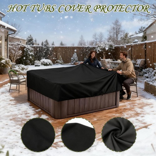 Square hot tub cover - square,