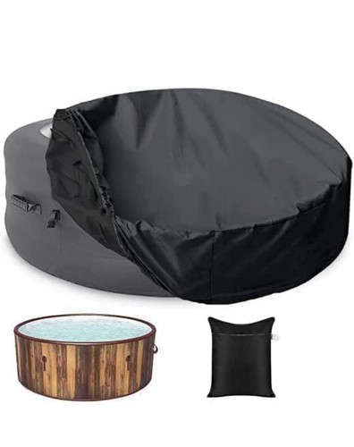 Round hot tub waterproof - round, tub,