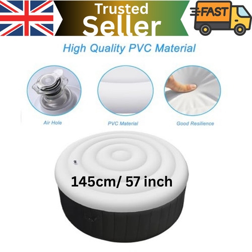 Inflatable hot tub lid - lid, bladder
